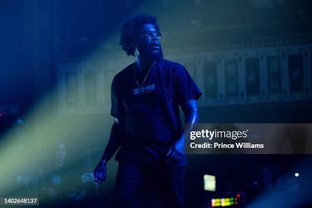 Big K.R.I.T. Performs during Big K.R.I.T. Digital Roses Tour at Tabernacle on June 10, 2022 in Atlanta, Georgia.