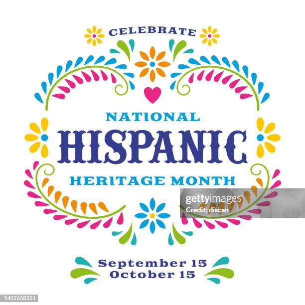 hispanic heritage month. vector web banner, poster, card for social media and networks. - cinco de mayo background stock illustrations