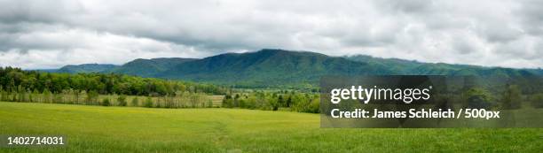 panoramic view of landscape against sky,tennessee,united states,usa - tennessee landscape stock pictures, royalty-free photos & images