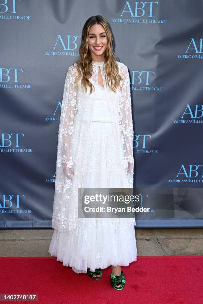On NEW YORK, NEW YORK Olivia Palermo attends the American Ballet Theatre Gala on June 13, 2022 in New York City.