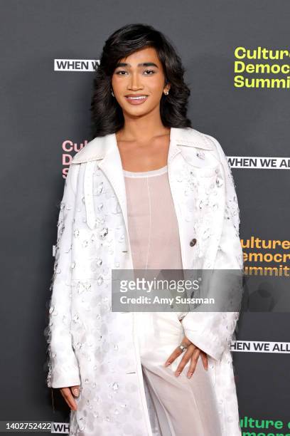 Bretman Rock attends When We All Vote Inaugural Culture Of Democracy Summit on June 13, 2022 in Los Angeles, California.