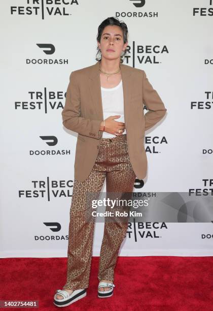 Roberta Colindrez attends the premiere of "A League Of Their Own" during the 2022 Tribeca Festival at SVA Theater on June 13, 2022 in New York City.