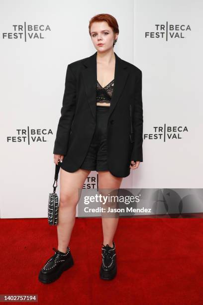 Mackenzie Lansing attends the "Allswell" premiere during the 2022 Tribeca Festival at Village East Cinema on June 13, 2022 in New York City.