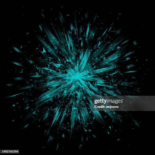black and blue grunge vector explosion - demolishing stock illustrations