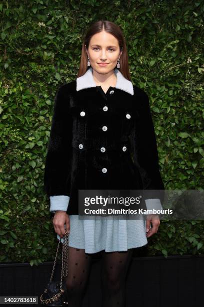 Dianna Agron attends the CHANEL Tribeca Festival Artists Dinner at Balthazar on June 13, 2022 in New York City.