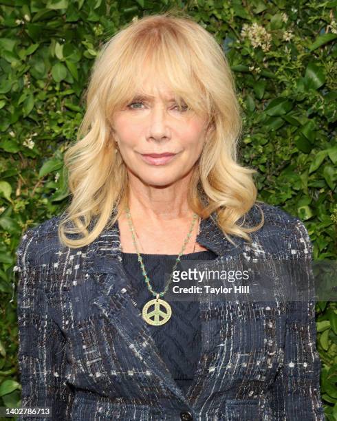 Rosanna Arquette attends the 2022 Tribeca Film Festival Chanel Arts Dinner at Balthazar on June 13, 2022 in New York City.