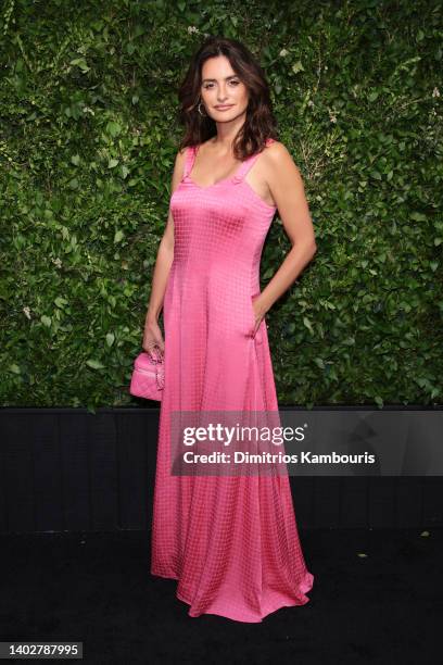 Penélope Cruz attends the CHANEL Tribeca Festival Artists Dinner at Balthazar on June 13, 2022 in New York City.