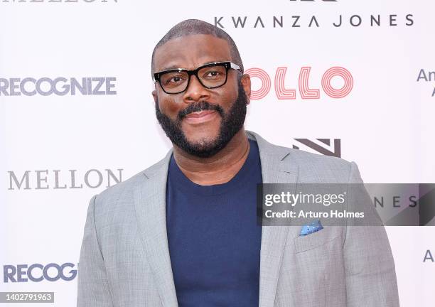 Tyler Perry attends the 2022 Apollo Theater Spring Benefit at The Apollo Theater on June 13, 2022 in New York City.