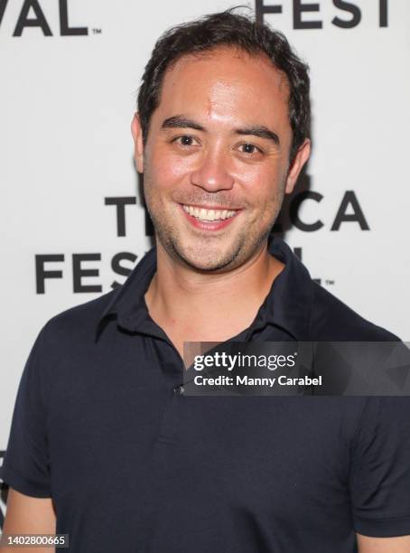 Nicholas Ma attends the Tribeca Festival After-Party for "Unfinished Business" at Veranda on June 13, 2022 in New York City.