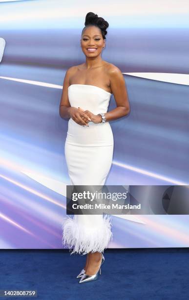 Keke Palmer attends the UK Premiere of "Lightyear" at Cineworld Leicester Square on June 13, 2022 in London, England.