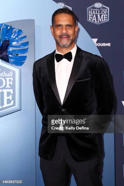 Michael O'Loughlin arrives ahead of the 2022 Australian Football Hall of Fame at Crown Palladium on June 14, 2022 in Melbourne, Australia.