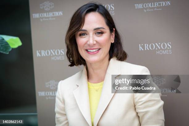 Tamara Falco presents "The Collection" by Kronos Homes on June 14, 2022 in Madrid, Spain.