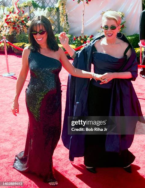 Joan Rivers and her daughter Melissa Rivers arrive at the 52nd Emmy Awards Show at the Shrine Auditorium, September 10, 2000 in Los Angeles,...