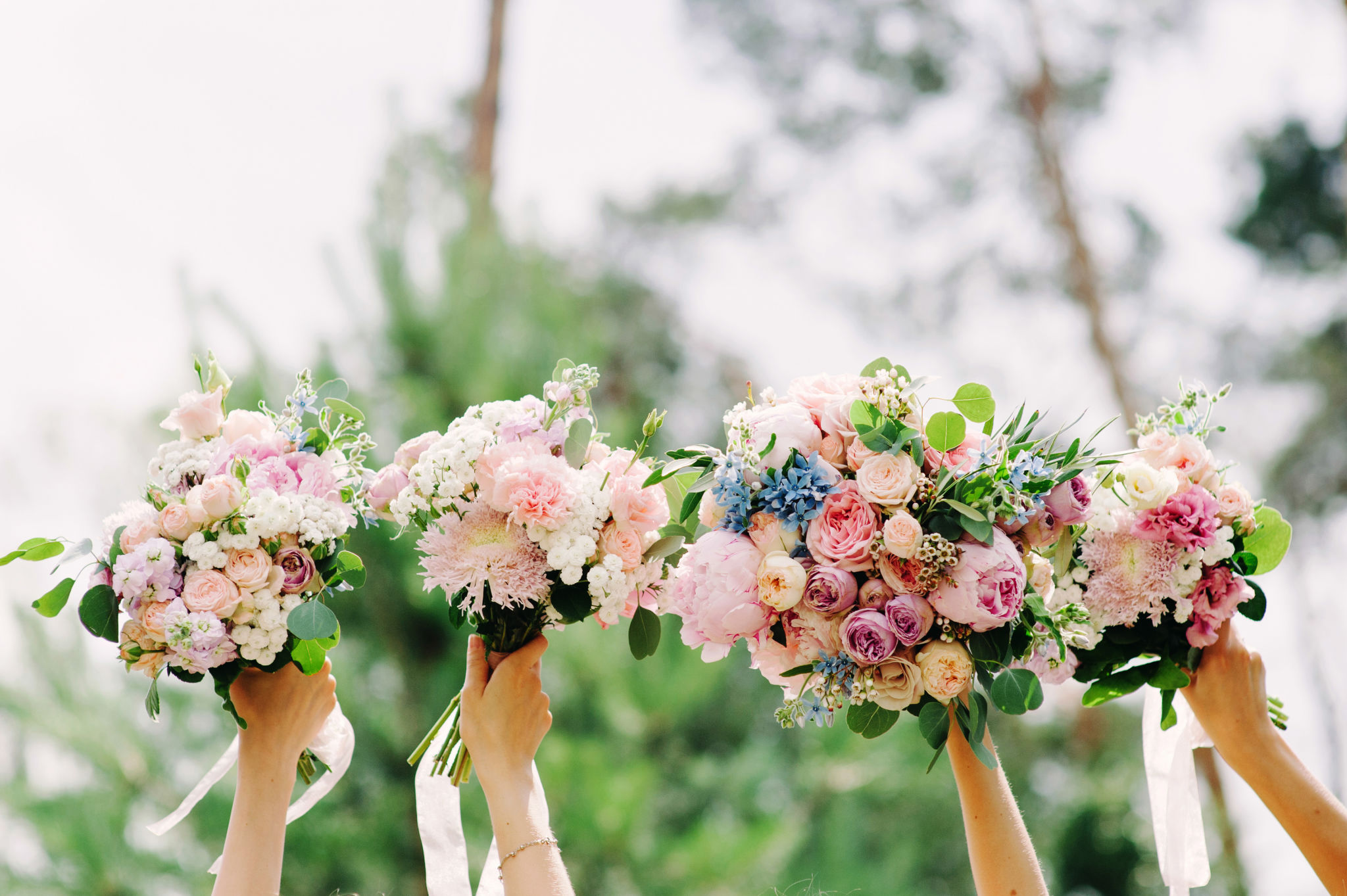 spring wedding flowers