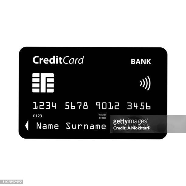 kreditkartensymbol - carte de credit stock-grafiken, -clipart, -cartoons und -symbole