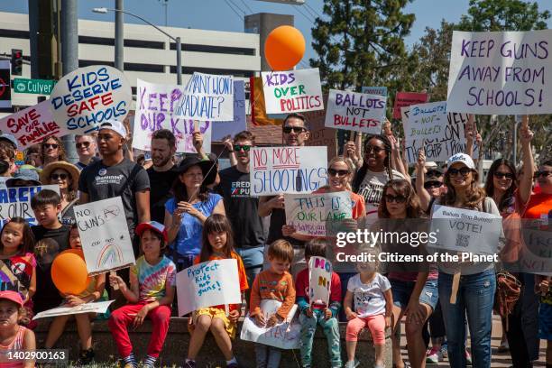 March for Life rally in Culver City June 11 2022, Los Angeles, California.