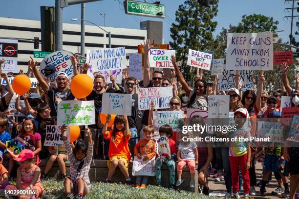 March for Life rally in Culver City June 11 2022, Los Angeles, California.