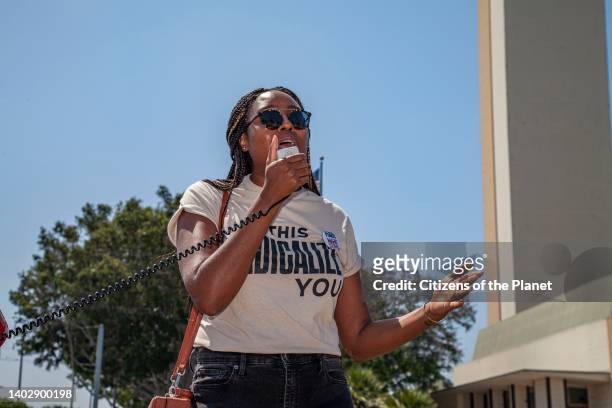 Council member Yasmine-Imani McMorrin is the first African American woman elected to the Culver City City Council. March for Life rally in Culver...