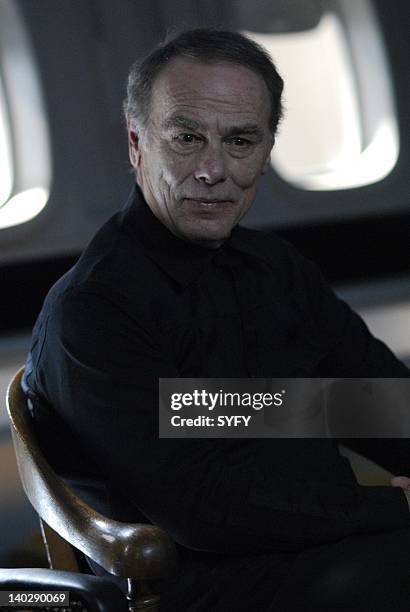 Channel -- "Occupation/Precipice" Episode 301 & 302 -- Air Date -- Pictured: Dean Stockwell as Brother Cavil -- Photo by: Carole Segal/SCI FI...