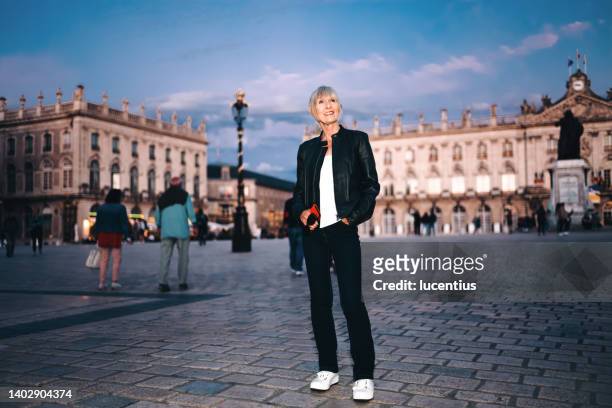 visiting place stanislas, nancy, france, at sunset - nancy stock pictures, royalty-free photos & images