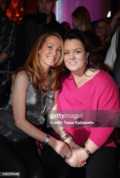 Michelle Rounds and Rosie O'Donnell attend Escape To Total Rewards at Union Station on March 1, 2012 in Chicago, Illinois.