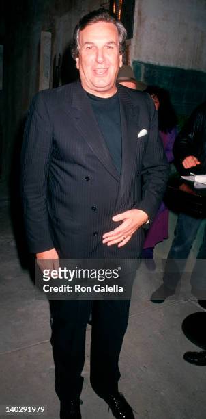 Danny Aiello at the Premiere of "Hudson Hawk", Mann National Theater, Westwood.