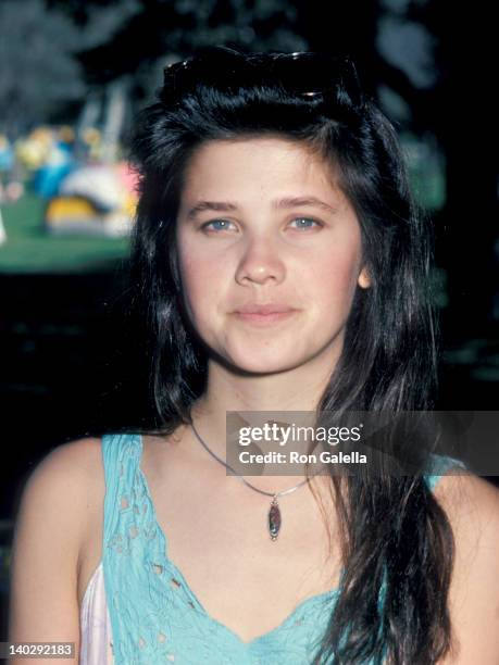 Daphne Zuniga at the Pro-Peace Rally, Giffith Park, Los Angeles.