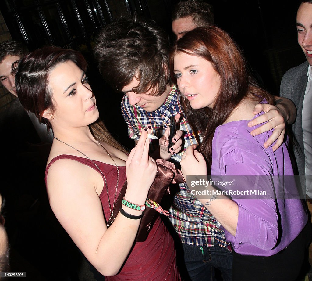 Frankie Cocozza at Anaya night club on March 1, 2012 in London,... News ...