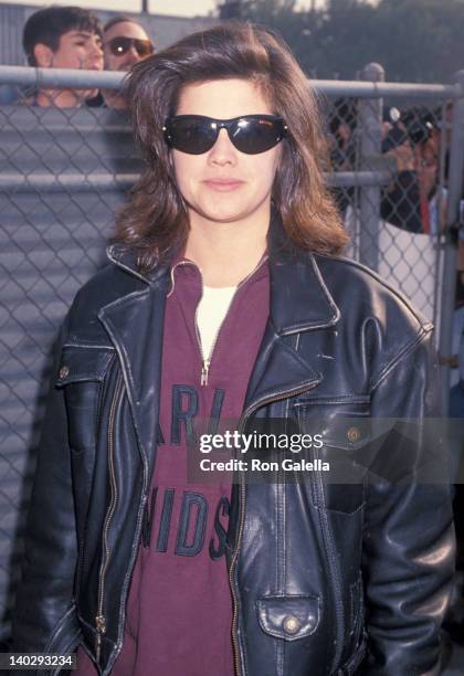 Daphne Zuniga at the 10th Annual Love Ride Benefiting Muscular Dystophy, Harley-Davidson of Glendale.