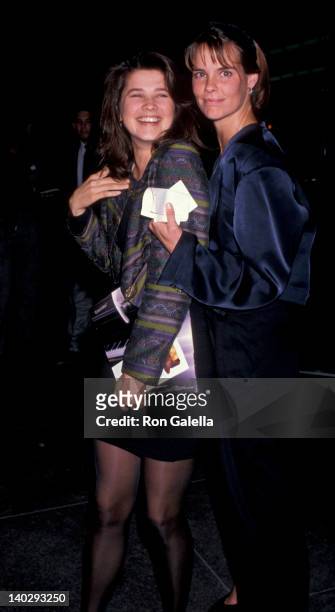 Daphne Zuniga and Alexandra Paul at the Opening of 'Women in Film', Directors Guild Theater, Hollywood.