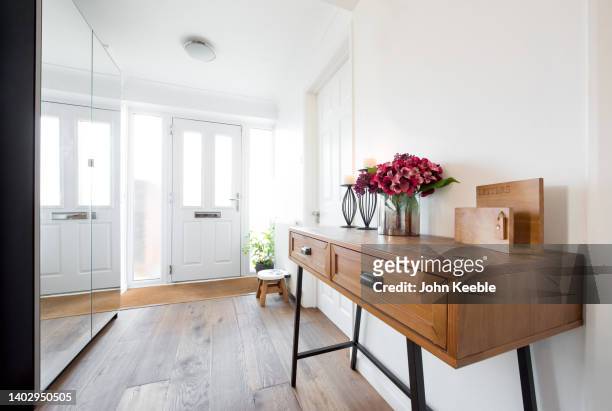 property interiors - house entrance interior stock pictures, royalty-free photos & images
