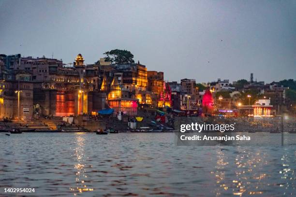 varanasi banaras india - monkey god stock pictures, royalty-free photos & images