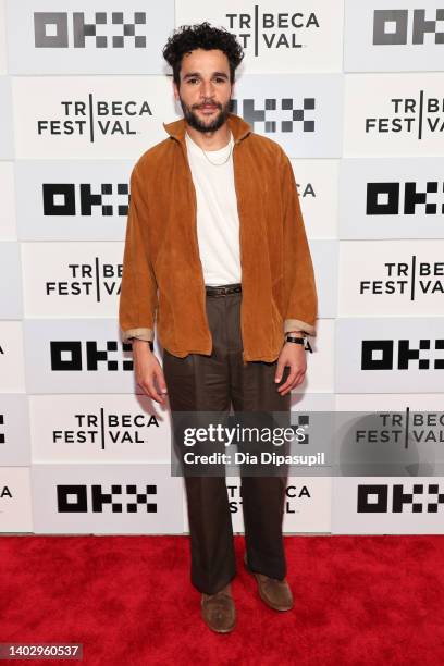 Christopher Abbott attends "The Forgiven" premiere during the 2022 Tribeca Festival at BMCC Tribeca PAC on June 14, 2022 in New York City.