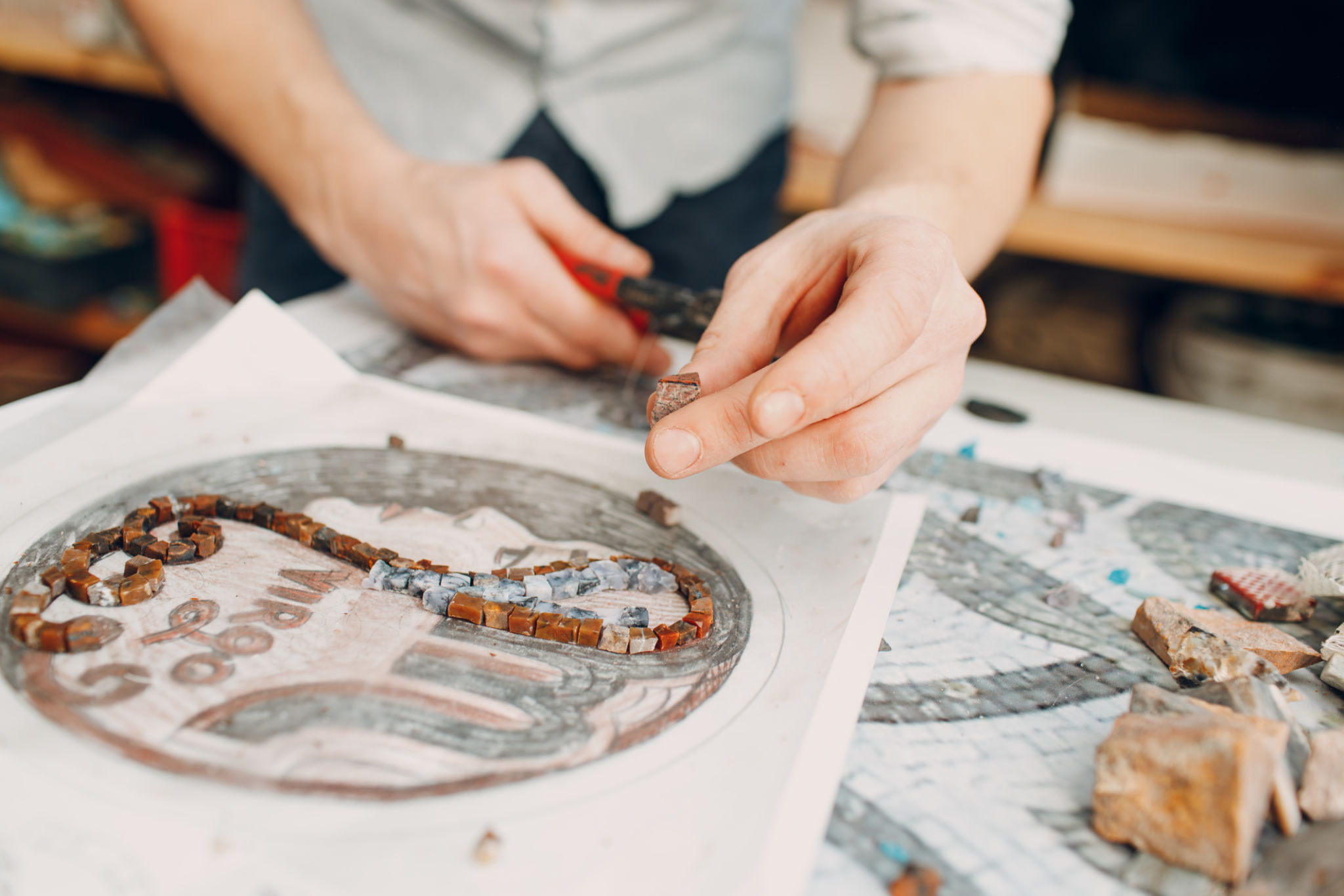 beginner mosaic