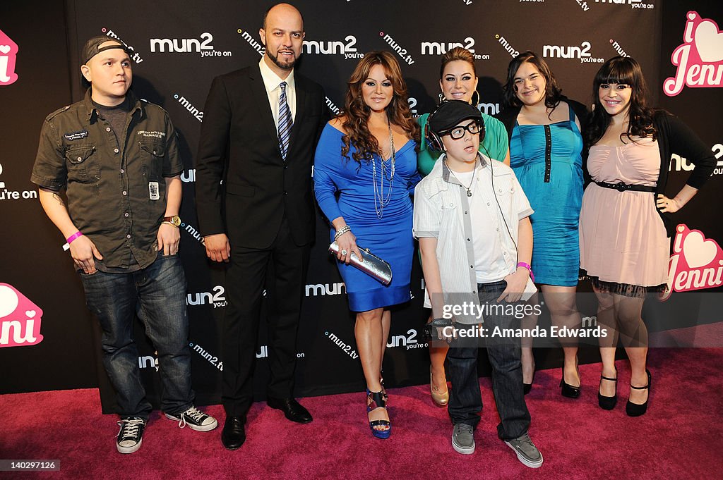 Jenni Rivera's "I Love Jenni" Latin Celebrity Reality Show Red Carpet Launch Party