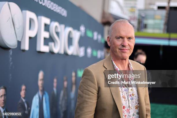 Michael Keaton attends the special screening and Q&A event for Hulu's "Dopesick" at El Capitan Theatre on June 14, 2022 in Los Angeles, California.