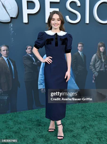 Kaitlyn Dever attends the Special Screening and Q&A Event for Hulu's "DOPESICK" at El Capitan Theatre on June 14, 2022 in Los Angeles, California.