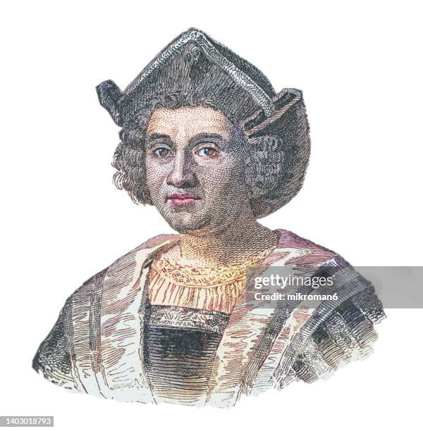 Christopher Coll Rv Christopher Columbus Drawing Imagens e fotografias de stock - Getty Images