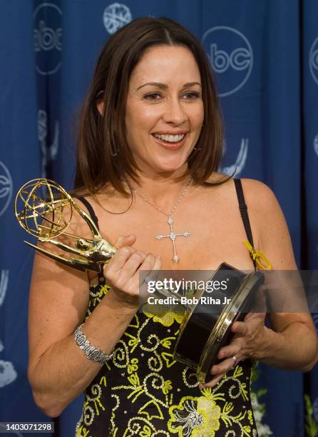 Emmy Winner Patricia Heaton backstage at the 52nd Emmy Awards Show at the Shrine Auditorium, September 10, 2000 in Los Angeles, California.