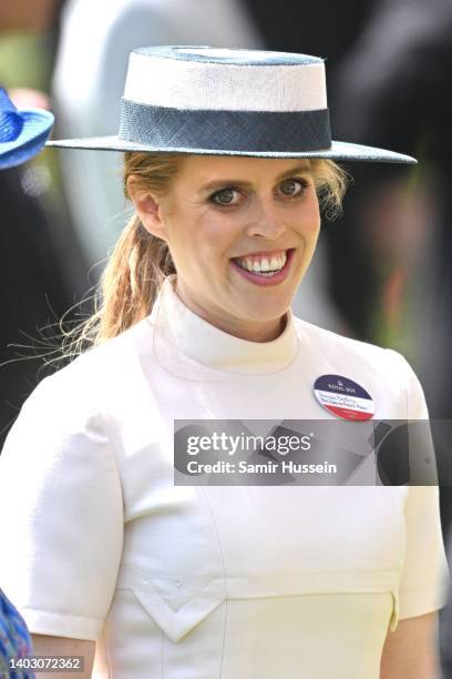 Princess Beatrice attends Royal Ascot 2022 at Ascot Racecourse on June 15, 2022 in Ascot, England.