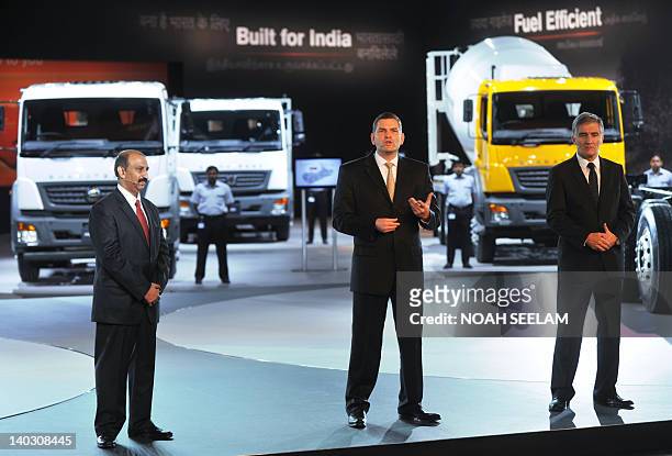 Managing Director and Chief Executive Officer of Daimler India Commercial Vehicles Private Limited , Marc Llistosella , Vice President of Product...