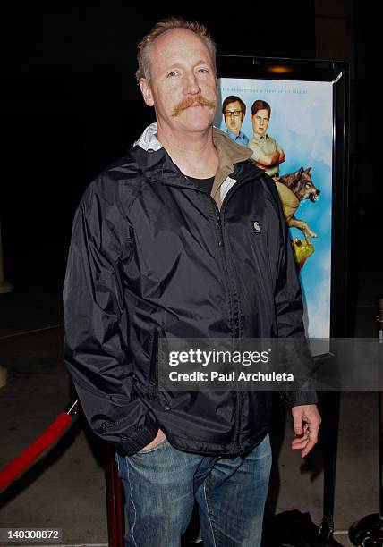 Actor Matt Walsh attends the "Tim & Eric'$ Billion Dollar Movie" Los Angeles premiere at the ArcLight Hollywood on March 1, 2012 in Hollywood,...