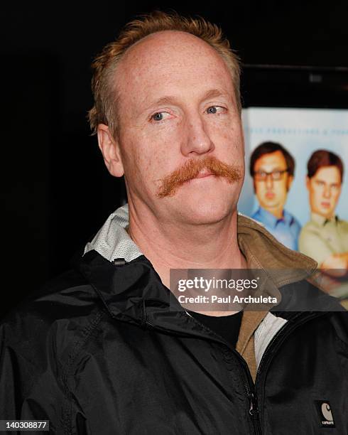 Actor Matt Walsh attends the "Tim & Eric'$ Billion Dollar Movie" Los Angeles premiere at the ArcLight Hollywood on March 1, 2012 in Hollywood,...