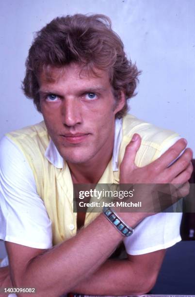 Portrait of Danish choreographer Peter Martins, of the New York City Ballet, New York, New York, August 1980.