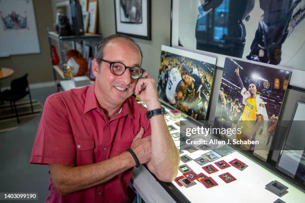 Photographer Andrew D. Bernstein is photographed for Los Angeles Times on August 27, 2018 at home in South Pasadena, California. PUBLISHED IMAGE....