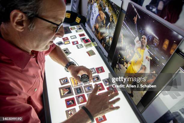 Photographer Andrew D. Bernstein is photographed for Los Angeles Times on August 27, 2018 at home in South Pasadena, California. PUBLISHED IMAGE....