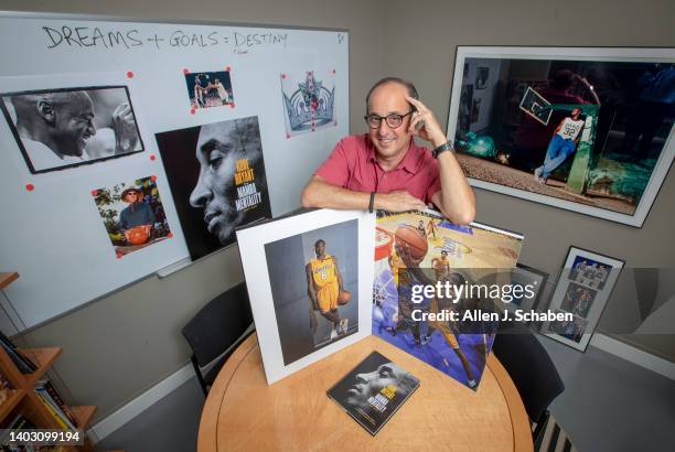 Photographer Andrew D. Bernstein is photographed for Los Angeles Times on August 27, 2018 at home in South Pasadena, California. PUBLISHED IMAGE....