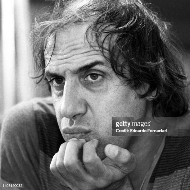 Italian singer, showman and actor Adriano Celentano, during the filming of the movie 'Grand Hotel Excelsion'. July 01, 1982.