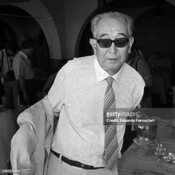 The Japanese director Akira Kurasawa. September 01, 1982.