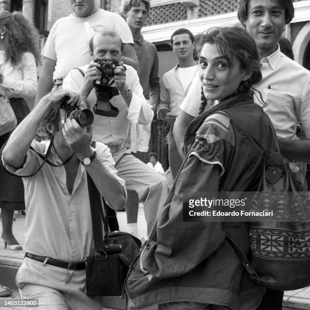 Angela Molina Spanish actress. September 03, 1982.